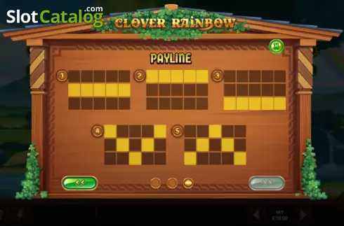 Скрин8. Clover Rainbow слот