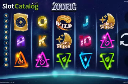 Скрин2. Zodiac (G.Games) слот