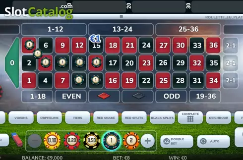 Скрин2. World Cup Roulette Platinum слот