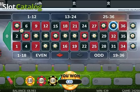 Скрин5. World Cup Roulette Platinum слот