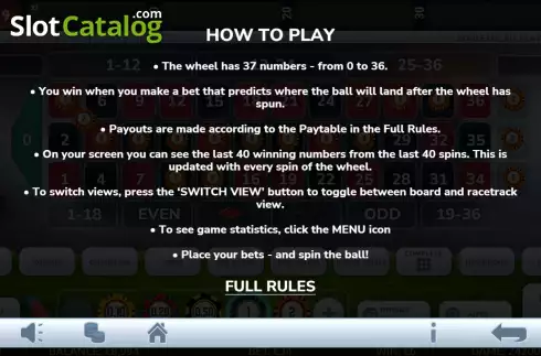 Скрин6. World Cup Roulette Platinum слот