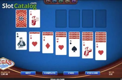 Скрин3. Vegas Solitaire слот