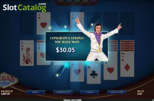 Скрин4. Vegas Solitaire слот