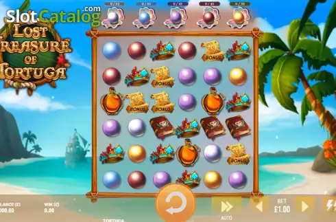 Скрин2. Lost Treasure of Tortuga слот
