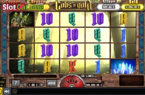 Скрин2. Gobs 'n Gold слот