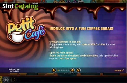 Скрин4. Petit Cafe слот