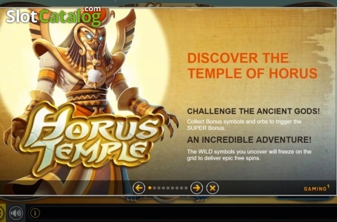 Скрин6. Horus Temple слот