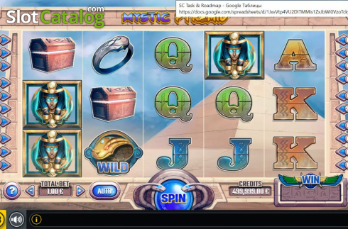 Скрин3. Mystic Pyramid слот