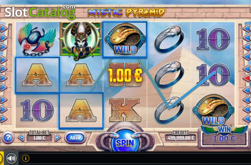 Скрин4. Mystic Pyramid слот