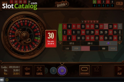 Скрин5. Steampunk Roulette слот