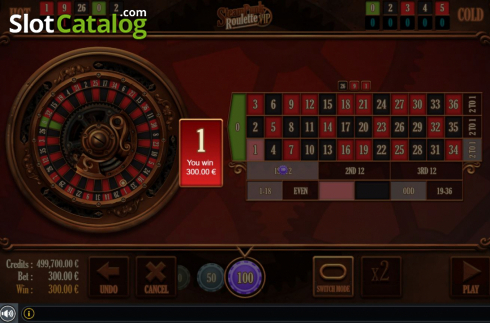 Скрин4. Steampunk Roulette VIP слот