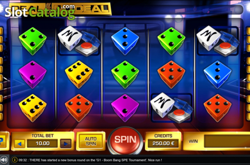 Скрин2. Deal or No Deal The Dice Slot слот