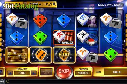 Скрин4. Deal or No Deal The Dice Slot слот