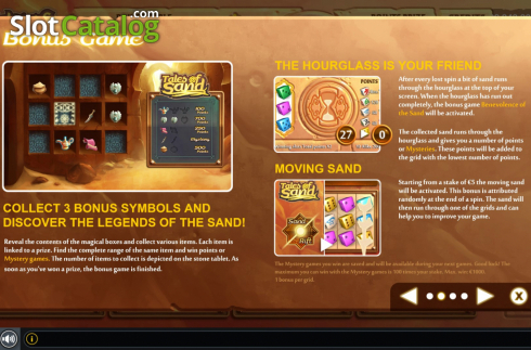 Скрин8. Tales of Sand Dice слот