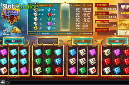 Скрин5. Mystery Arena слот