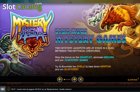 Скрин6. Mystery Arena слот