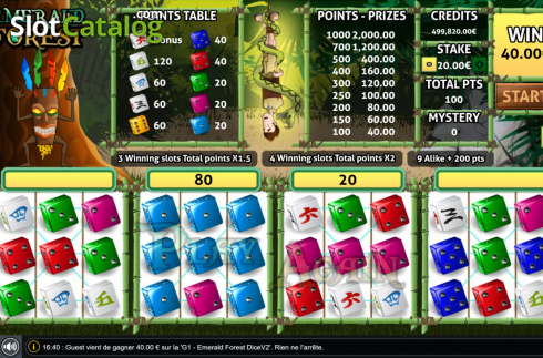 Скрин4. Emerald Forest слот