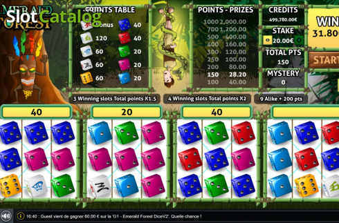 Скрин5. Emerald Forest слот
