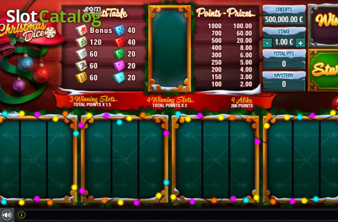 Скрин2. Christmas Dice (GAMING1) слот