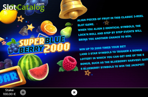 Скрин9. Super Blueberry 2020 слот