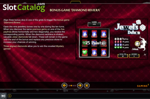 Скрин6. Jewels Dice Deluxe слот