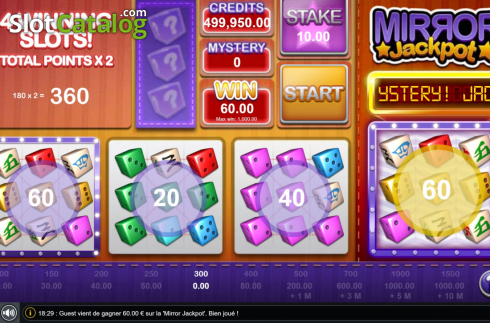 Скрин3. Mirror Jackpot слот