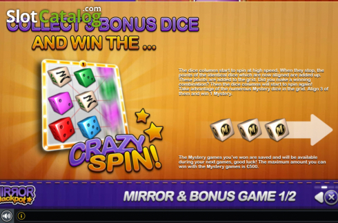 Скрин6. Mirror Jackpot слот