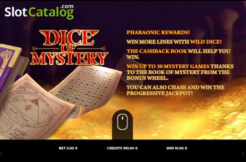 Скрин5. Dice of Mystery слот