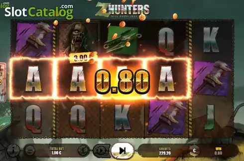Скрин4. Z Hunters слот