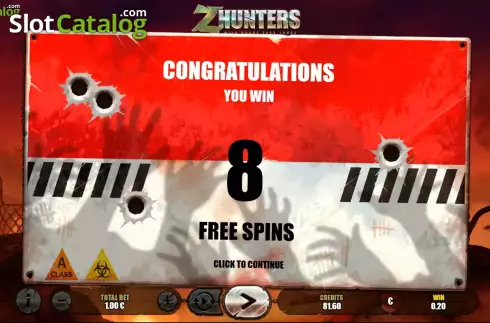 Скрин5. Z Hunters слот