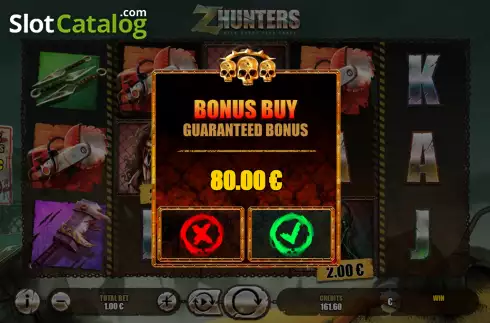 Скрин6. Z Hunters слот