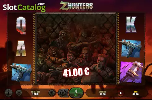 Скрин7. Z Hunters слот