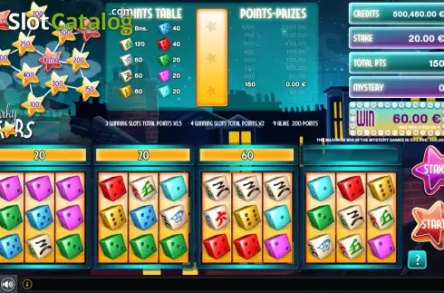 Скрин5. Sparky Stars Dice слот