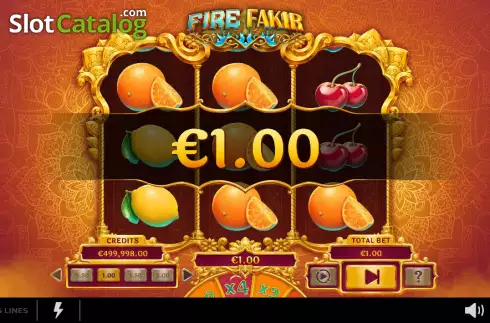 Скрин3. Fire Fakir слот