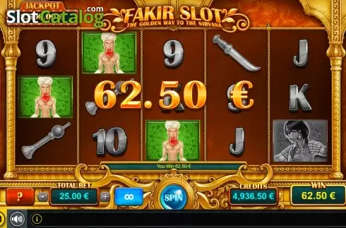 Скрин7. Fakir Slot слот