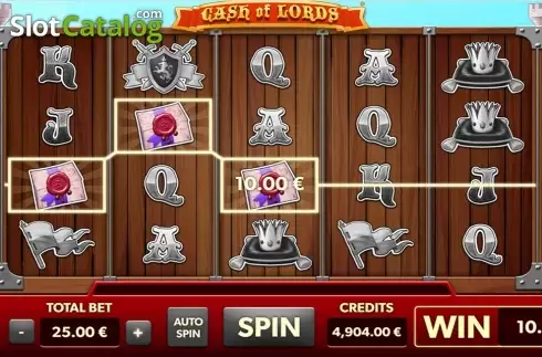Скрин3. Cash of Lords слот