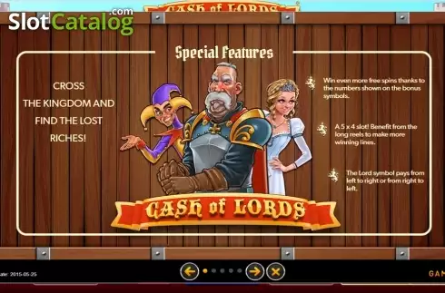 Скрин5. Cash of Lords слот