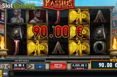 Скрин3. Kassius Invictus Armis слот