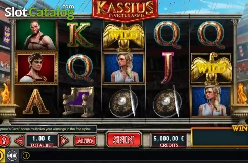 Скрин4. Kassius Invictus Armis слот