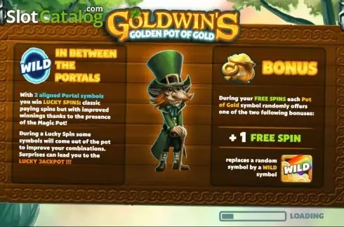 Скрин2. Goldwins Golden Pot of Gold слот