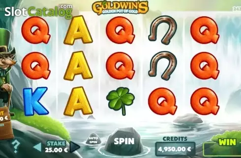 Скрин3. Goldwins Golden Pot of Gold слот