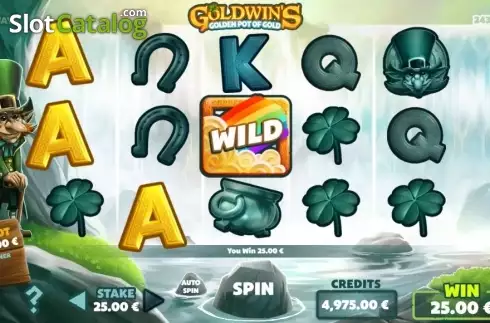 Скрин4. Goldwins Golden Pot of Gold слот