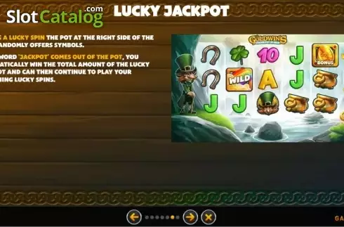 Скрин6. Goldwins Golden Pot of Gold слот