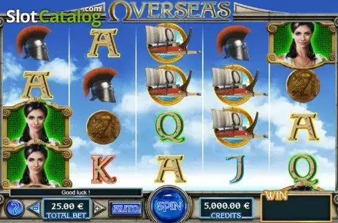 Скрин2. Overseas Ulysses Odyssey слот