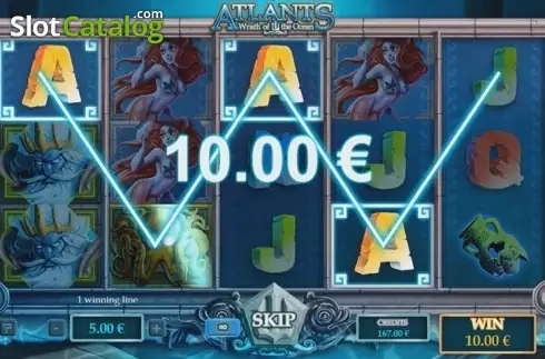 Скрин3. Atlantis Wrath of the Ocean слот