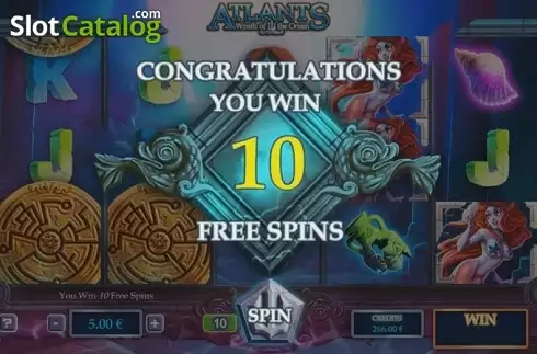 Скрин6. Atlantis Wrath of the Ocean слот