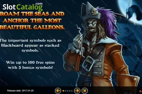 Скрин4. Blackbeard the Golden Age слот