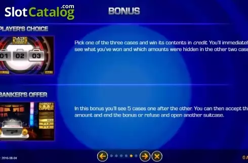Скрин7. Deal or No Deal The Slot Game слот