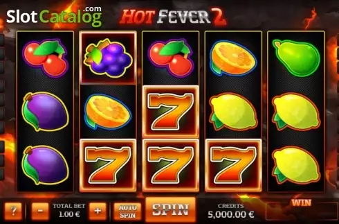 Скрин2. Hot Fever 2 слот
