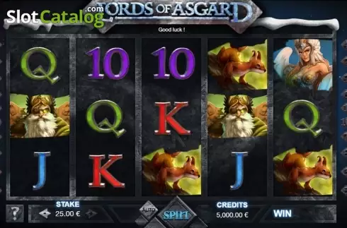Скрин2. Lords of Asgard слот
